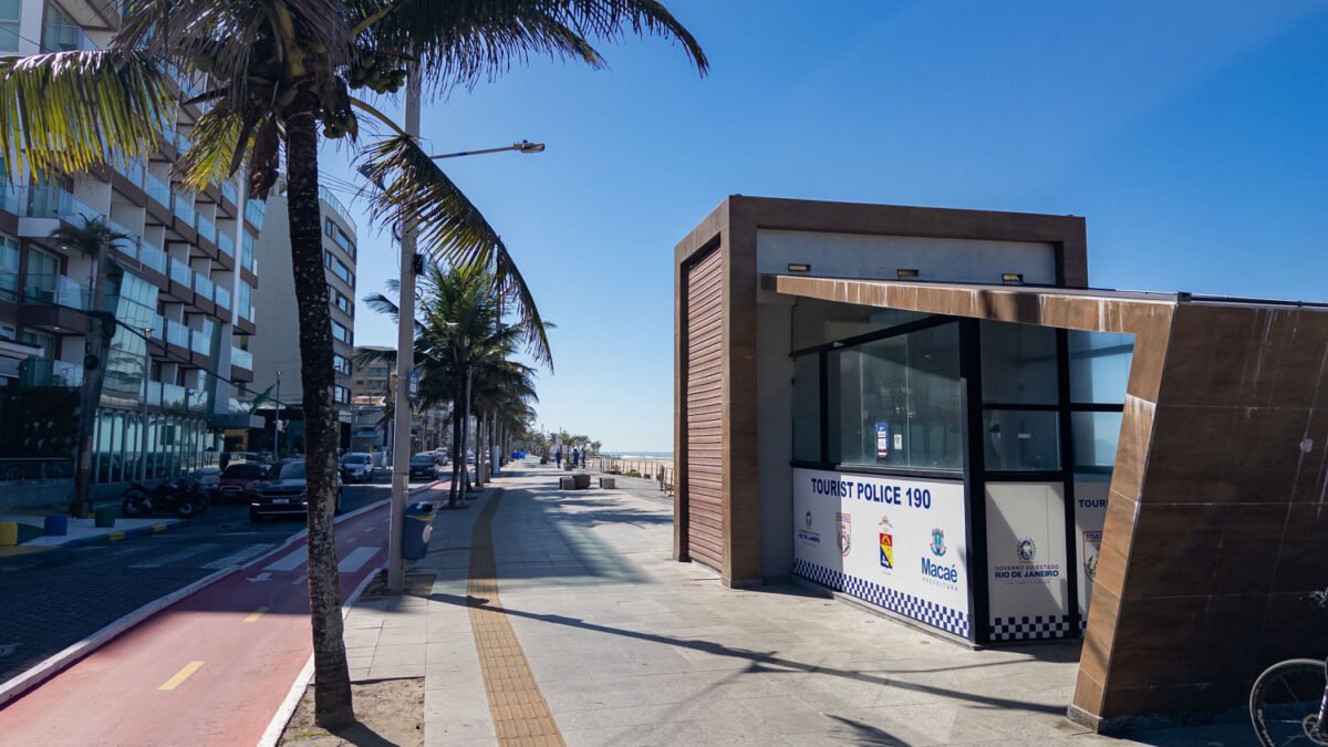 Macaé ganha posto do Batalhão de Policiamento em Áreas Turísticas na orla dos Cavaleiros nesta sexta