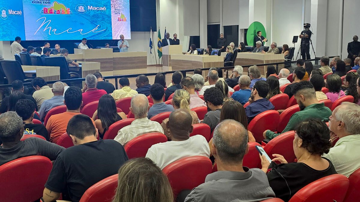 Macaé realiza mais uma audiência pública sobre Plano Diretor