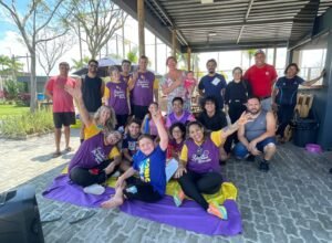 O evento proporcionou uma manhã de lazer para as famílias. Foto: Divulgação