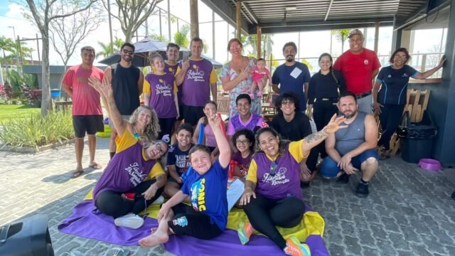O evento proporcionou uma manhã de lazer para as famílias. Foto: Divulgação