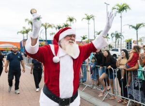 Papai Noel chega ao Shopping Plaza Rio das Ostras neste sábado (24)